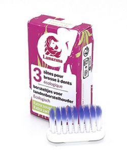 Recharge de 3 têtes de brosse à dents - Extra souple, 1 pièce